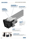 Convoyeur Complet, 6" la x 4' lg, 2200 "End-Drive" Pos. A