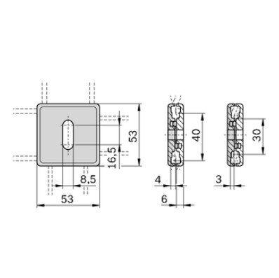 Clamping element wg30 wg40
