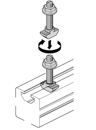 T-Bolt, N10, M8x50