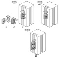 Slide nut, spring block, N8, M8