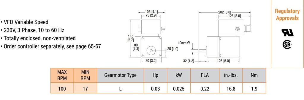 Convoyeur Dorner 2200 "End-Drive" Pos. A, 6" large x 4' long