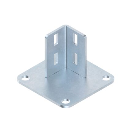 [3842542667] Base plate 40x40, steel (pied)