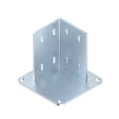 [3842536746] Base plate 90x90, steel (pied)