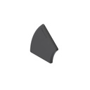 Cap cover 45x45° ESD black