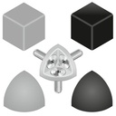 Cache K45x45, Gris (rond)