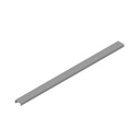 Cache rainure, N10, 2000mm, gris signalisation