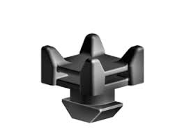 Tie-wrap block, N10, low profile