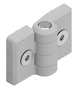Hinge, PA, 30/30, grey, pair
