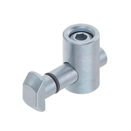 Quick connector, N10, 0°, acier galvanisé