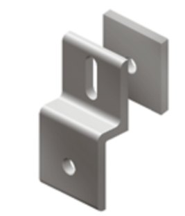 Wire mesh panel holder - 45mm