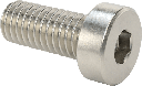 Low-Profile Socket Head Screws with Hex Drive, M6 x 1 mm Thread, 14mm Long