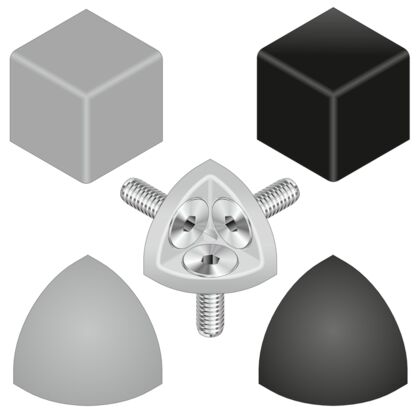 [3842548719] Cache W45x45, Gris (cube)