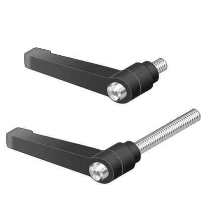 [3842516847] Clamping lever gn300-63-m8-40-sw