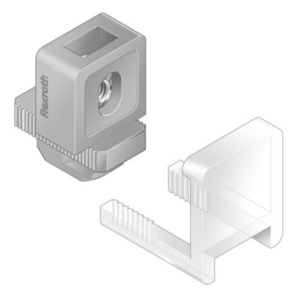 [3842184738] Clip à cran d’arrêt N8/N10 transparent