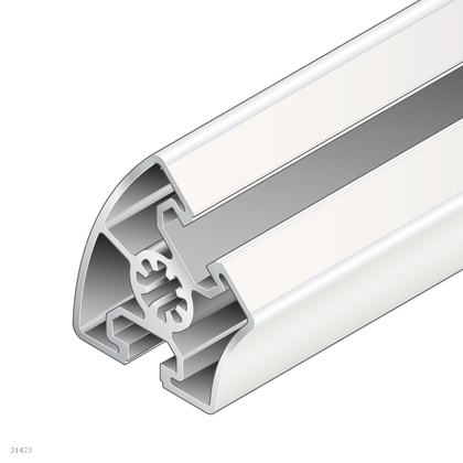 [3842557955] Profilé 45x45G, L=6070mm, paquet de 20