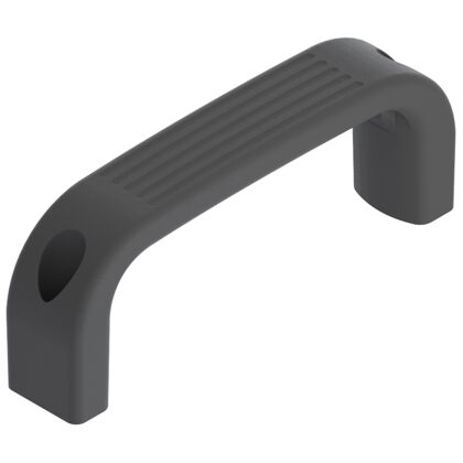 [3842525481] Bow type handle, 26x133x50, Black, ESD