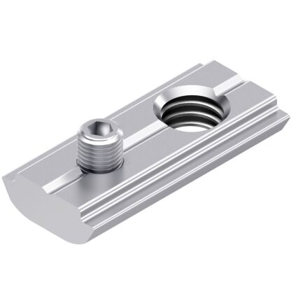 [3842557260] Slot nut, swivel block, N8 double M5 x M6