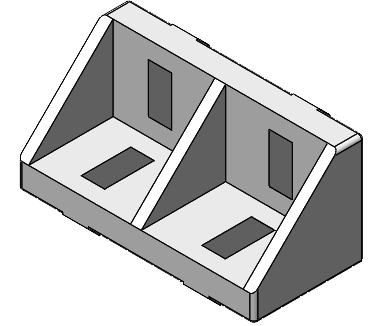 [CC05102] Gusset 45x45x90 Light Load